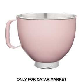 4.8L STAINLESS STEEL MIXING BOWL - DRIED ROSE