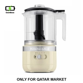 1.18L CORDLESS FOOD CHOPPER - ALMOND CREAM