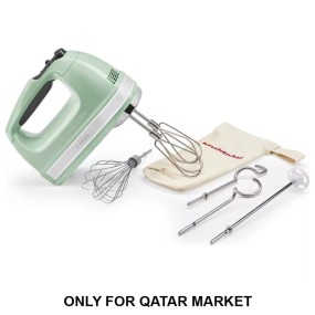 HAND MIXER 9 SPEED - PISTACHIO