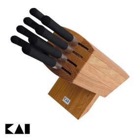 KNIFE BLOCK ASSEMBLED W/WASABI