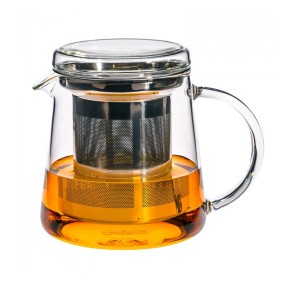 TEA POT FOR TWO S W/LID & S/S STRAINER - 0.5L
