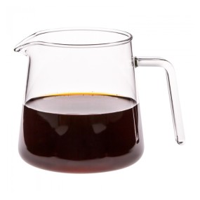 GLASS POT FOR TWO DOT WITH LID - 0.4L