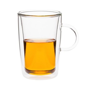 DUO ALPHA DBL-WALLED GLASS WITH HANDLE