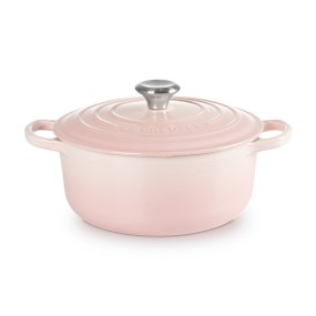 SIGNATURE ROUND CASSEROLE/OVEN - SHELL PINK