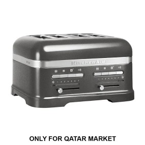 TOASTER 4-SLICE - ARTISAN - MEDALLION SILVER