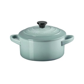10CM STONEWARE MINI COCOTTE - SEA SALT