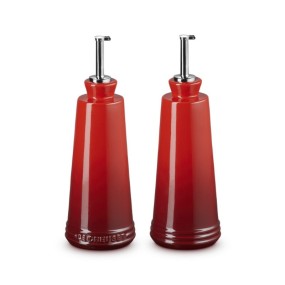 330ML SIGNATURE STONEWARE OIL & VINEGAR SET - CERI...