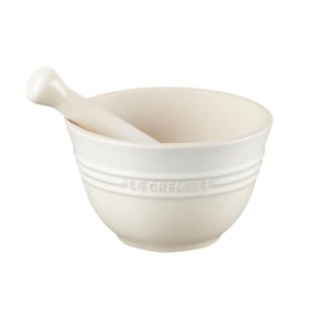 300ML STONEWARE MORTAR & PESTLE - MERINGUE