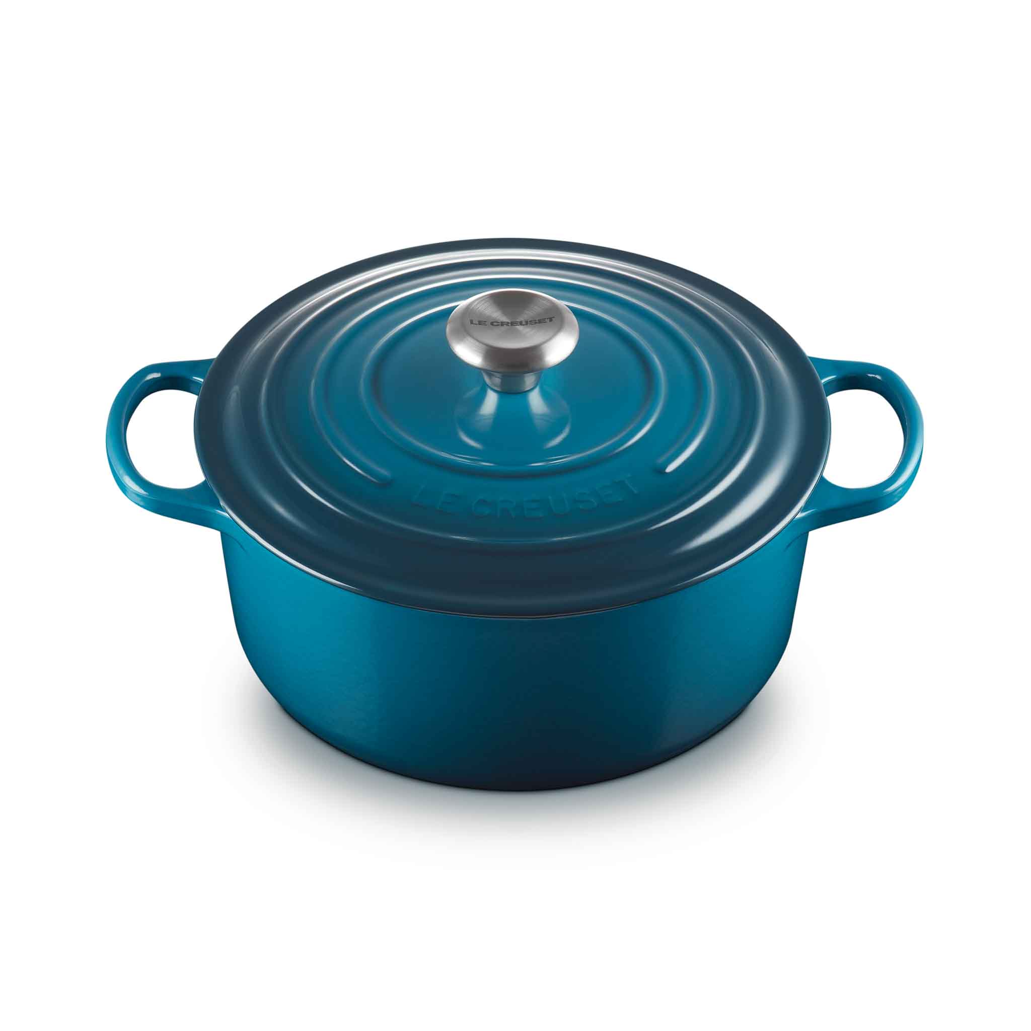 Le Creuset Signature Cast Iron Round Casserole 26c...