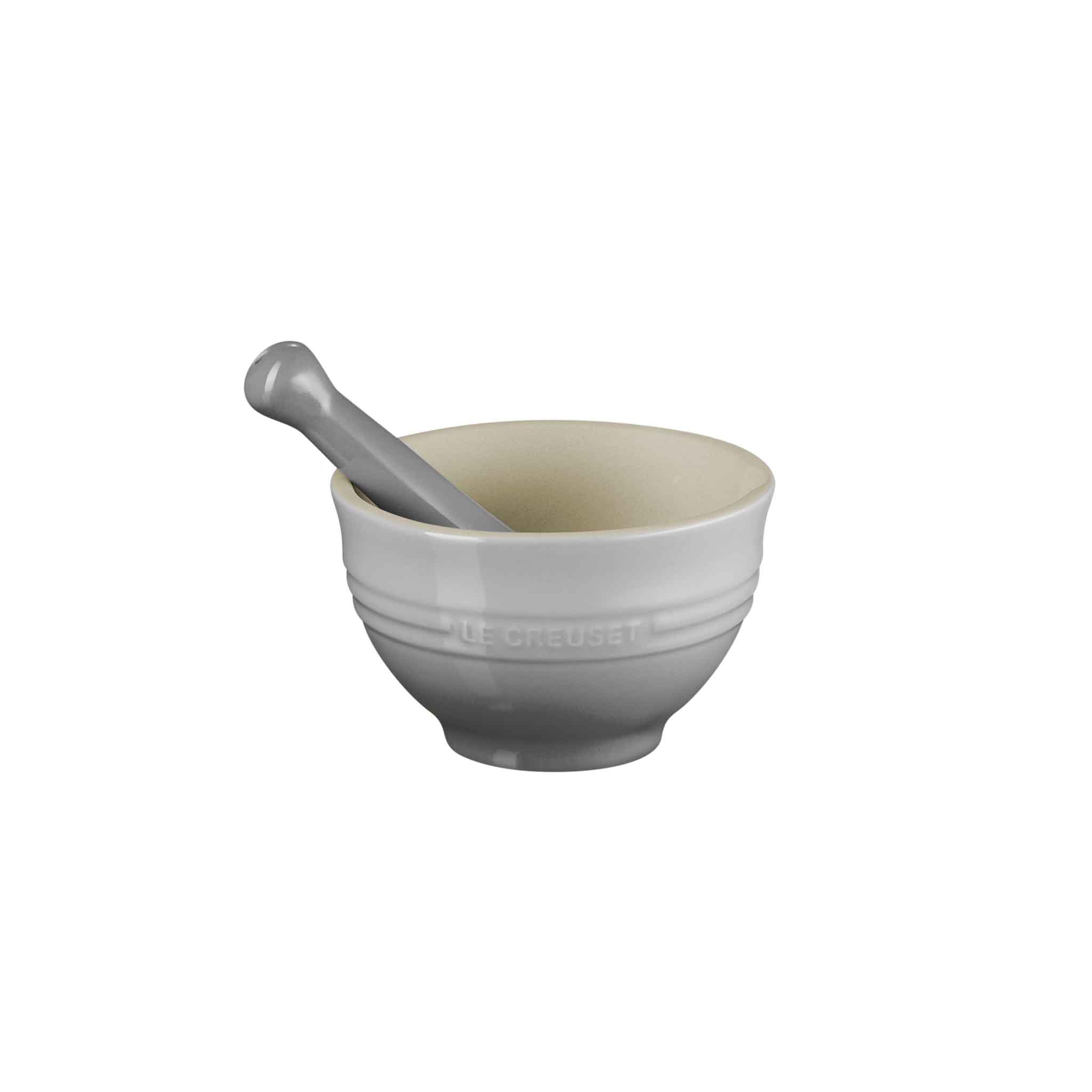 Le Creuset Stoneware Pestle & Mortar Mist Grey